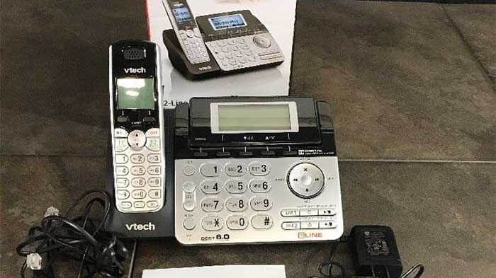 vtech wireless phone base