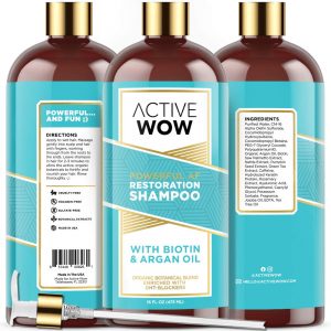 active wow hair growth shampoo image