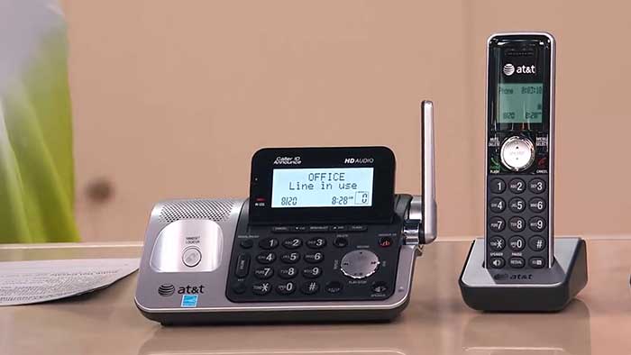 AT&T cordless phone in the office