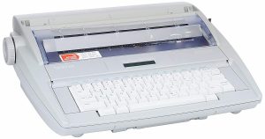 brother sx 4000 electronic typewriter image