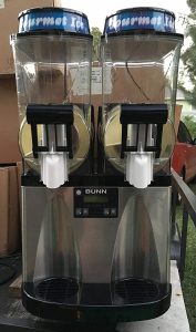 bunn ultra 2 gourmet ice frozen drink machine image