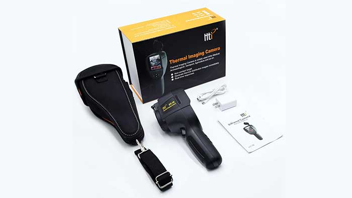 Hti@xt thermal imager packaging and accessories